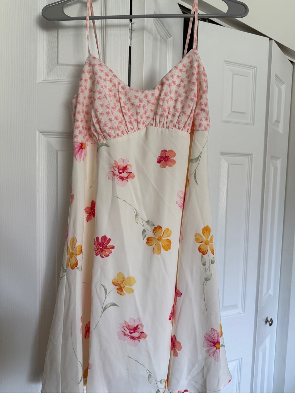 Francesca's Collections Floral Mini Dress